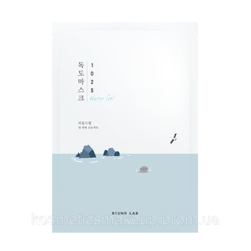 Зволожувальна тканинна маска з морською водою ROUND LAB 1025 Dokdo Water Gel Mask Sheet 30 ml 433 фото