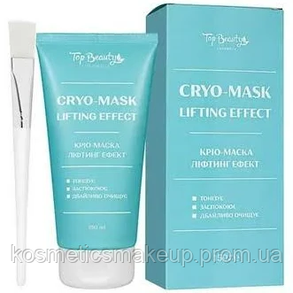 Кріо-маска для обличчя "Ліфтінг ефект" охолоджуючa Top Beauty 271 фото