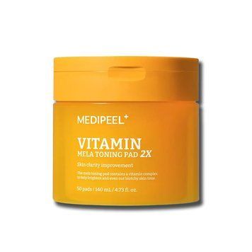 Вітамінні тонізуючі педи для сяяння шкіри MEDIPEEL Vitamin Mela Toning Pad 2X 0909 фото