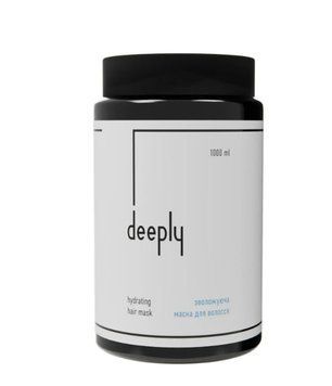 Зволожуюча маска deeply hydrating hair mask 1000 мл 0638 фото