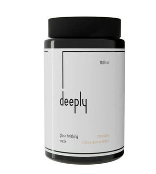 Глянцева маска для волосся deeply gloss finishing mask 1000 мл 0640 фото