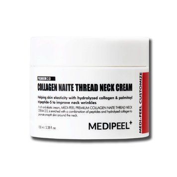 Підтягуючий крем для шиї з пептидним комплексом Medipeel Premium Naite Thread Neck Cream Pro 2.0 100 ml 0006 фото