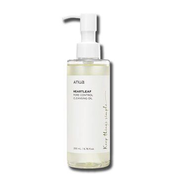Очищуюча гідрофільна олія з екстрактом хауттюйнії ANUA Heartleaf Pore Control Cleansing Oil 0237 фото