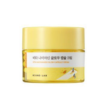 Освітлювальний крем з капсулами ROUND LAB Vita Niacinamide Glow Capsule Cream 50 ml 0768 фото