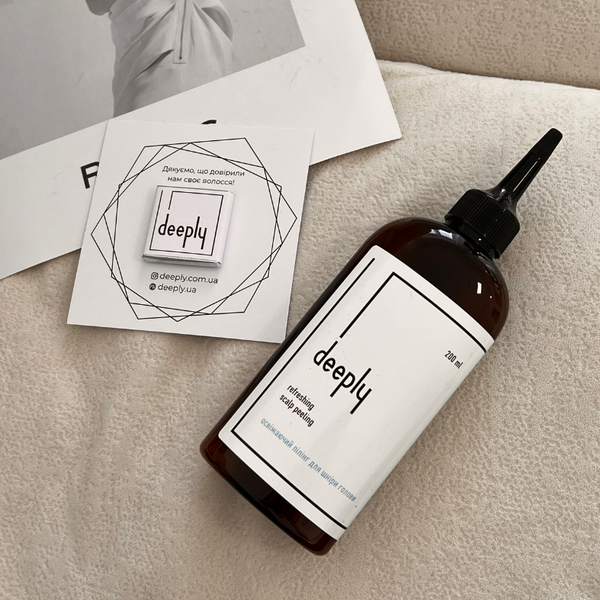 Освіжаючий пілінг для шкіри голови deeply refreshing scalp peeling 200 мл 0646 фото