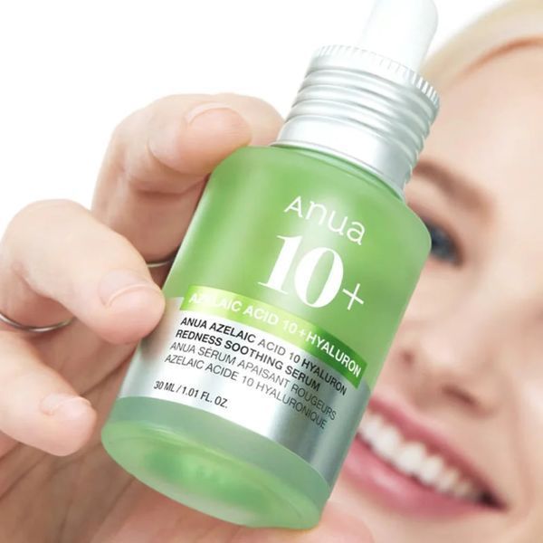 Сироватка проти акне з азелаїновою кислотою Anua Azelaic Acid 10 Hyaluron Redness Soothing Serum 556 фото