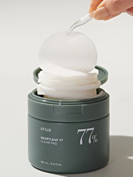 Заспокійливі тонізуючі педи Anua Heartleaf 77% Toner Pad 70ea 0376 фото