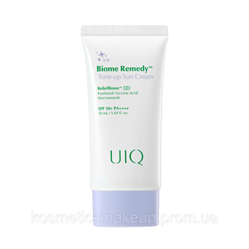 Тонуючий сонцезахисний крем UIQ Biome Remedy&trade; Tone-up Sun Cream SPF 50+ PA++++ 50 ml 486 фото