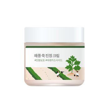 Заспокійливий крем з морським полином ROUND LAB Mugwort Calming Cream 80 ml 0976 фото