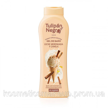 Гель для душу TULIPAN NEGRO YUMMY CREAM Молочне бізе 608 фото