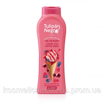 Гель для душу TULIPAN NEGRO YUMMY CREAM Ягідний йогурт 609 фото