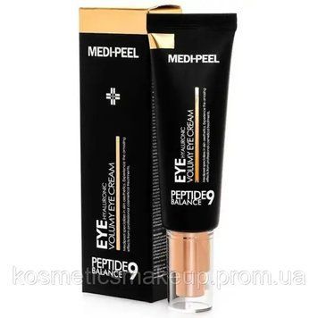Омолоджуючий крем для повік з пептидами Medi-Peel Peptide 9 Hyaluronic Volumy Eye Cream 73 фото
