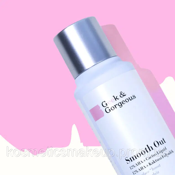 Ексфоліант з AHA кислотами та екстрактом кактуса Geek & Gorgeous Smooth Out 30 ml 220 фото