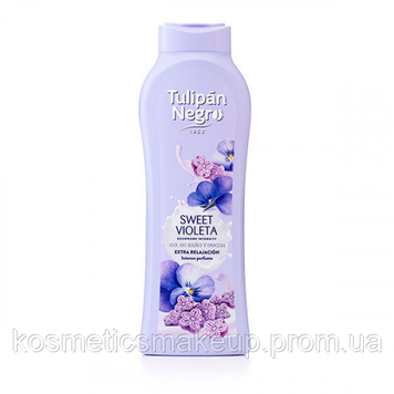 Гель для душу TULIPAN NEGRO YUMMY CREAM Солодка фіалка 613 фото
