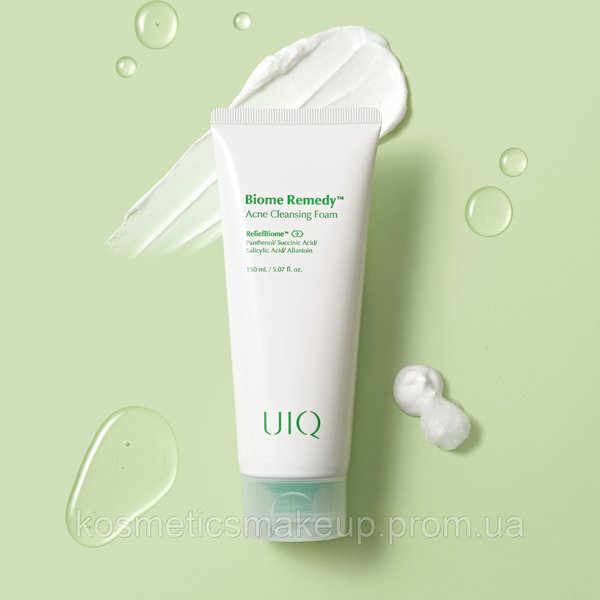 Пінка для умивання для проблемної шкіри UIQ Biome Remedy Acne Cleansing Foam 150 ml 519 фото