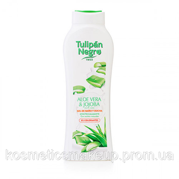 Гель для душу TULIPAN NEGRO YUMMY CREAM Алое Вера та жожоба 615 фото