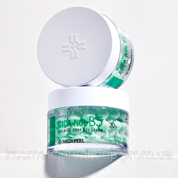 Заспокійливий капсульний фіто-крем Medi-Peel Phyto Cica-Nol B5 Calming Drop Gel 28 фото