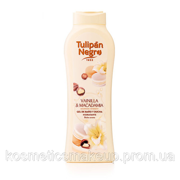 Гель для душу TULIPAN NEGRO YUMMY CREAM Ваніль та макадамія 621 фото