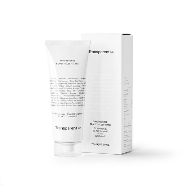 Нічна антивікова маска Transparent-Lab Time Reverse Beauty Sleep Mask 75 ml 0896 фото