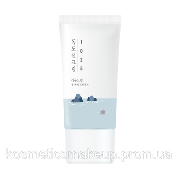Сонцезахисний крем з морською водою ROUND LAB 1025 Dokdo Sunscreen 50 ml 144 фото