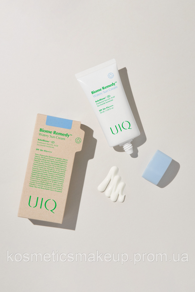 Мініатюра зволожувального сонцезахисного крема UIQ Biome Remedy&trade; Watery Sun Cream SPF 50+ PA++++ 20 ml 538 фото