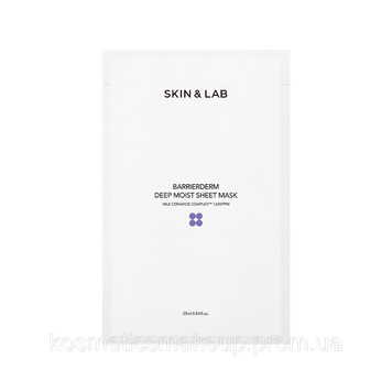 Зволожувальна тканинна маска SKIN&LAB Barrierderm Deep Moisture Sheet Mask 25 ml 146 фото