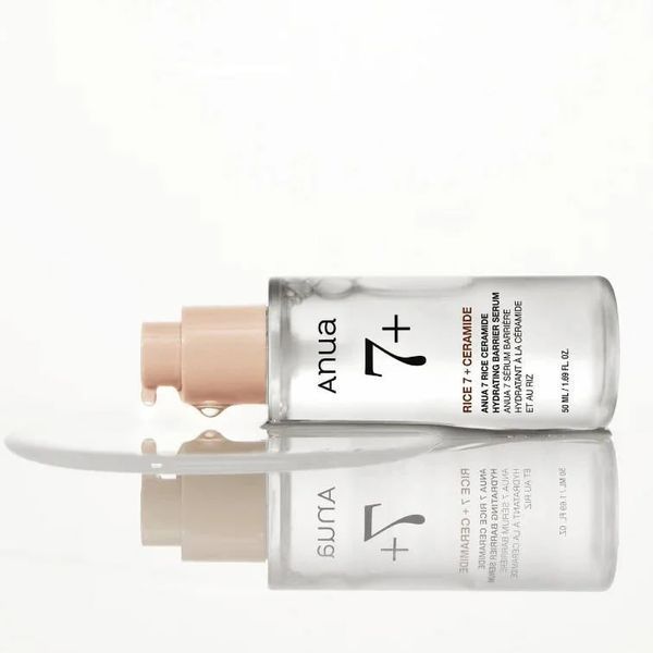 Поживна бар&rsquo;єрна сироватка з рисовим екстрактом і керамідами ANUA 7 Rice Ceramide Hydrating Barrier Serum 196 фото