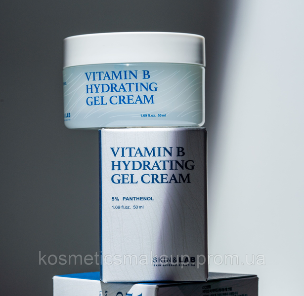 Зволожуючий крем-гель пантенолом SKIN&LAB Vitamin B Hydrating Gel Cream 50 ml (термін до 07.2027) 147 фото